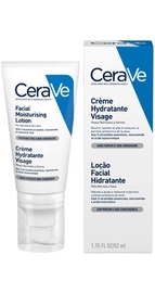Sejas losjons Cerave Facial Moisturising, 52 ml, sievietēm
