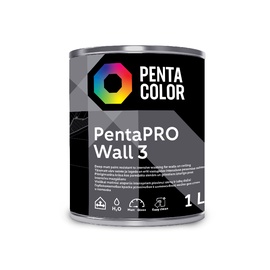 Краска Pentacolor PentaPro Wall 3, белый, 1 л