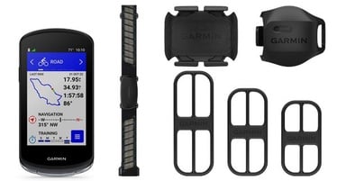 Велосипедный компьютер Garmin Edge 1040 Bundle 010-02503-11, пластик, черный