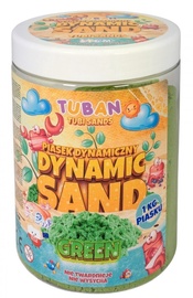 Kinētiskās smiltis Tuban Dynamic Sand TU3555, zaļa