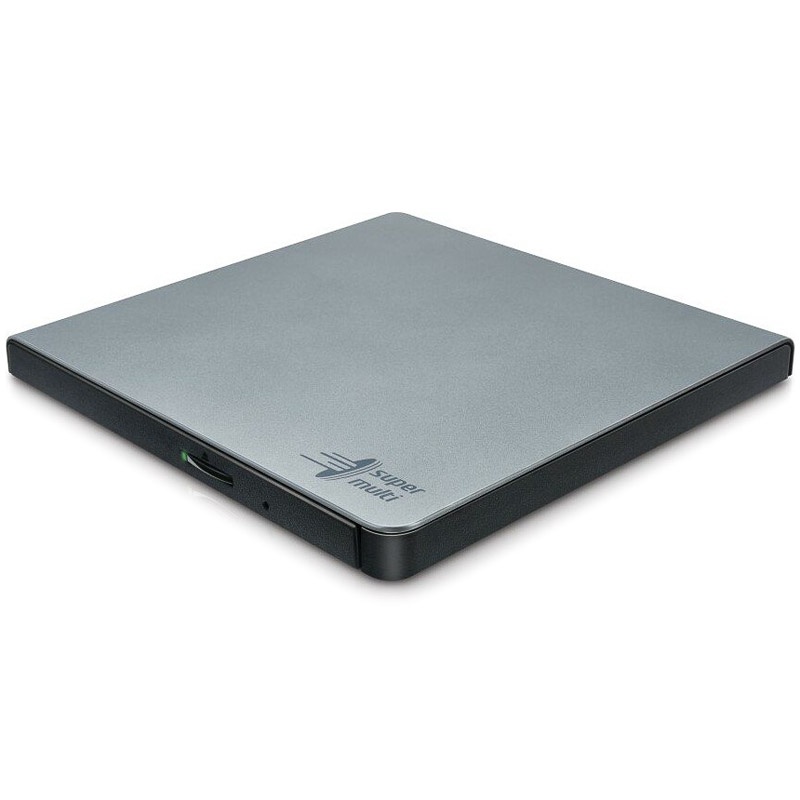 Ārējais optiskais diskdzinis LG External DRW GP57ES40, 200 g, sudraba