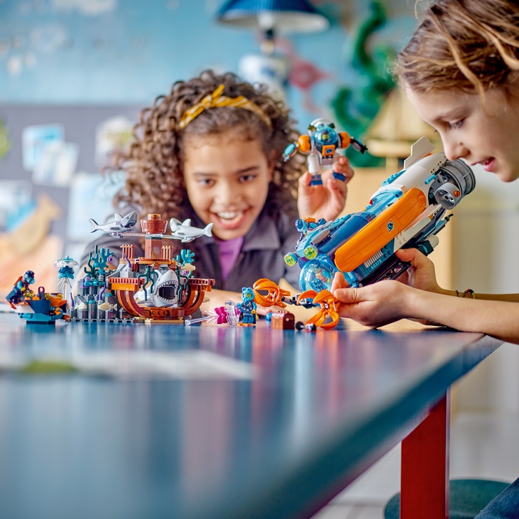 Konstruktor LEGO City Süvamereuuringute allveelaev 60379, 842 tk