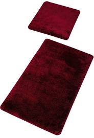 Vannasistabas paklājiņu komplekts Foutastic Colors of 359CHL1562, ķiršu, 100 cm x 60 cm
