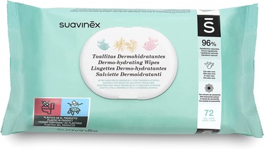 Влажные салфетки для младенцев Suavinex, 1 сл, 72 л.