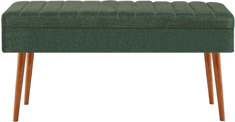 Ēdamistabas komplekts Kalune Design Vina 1070 - 4, zaļa/priedes