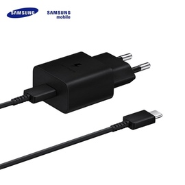 Telefoni laadija Samsung EP-TA1510, USB Type C, must, 15 W