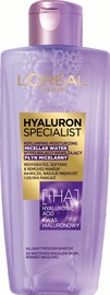 Micelārais ūdens sievietēm L'Oreal Hyaluron Specialist, 200 ml