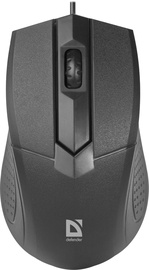 Игровая мышь Defender Optimum MB-270 с проводом к usb / ps/2, черный