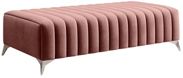 Pufs Laurence Nube 24, rozā, 64 cm x 132 cm x 36 cm