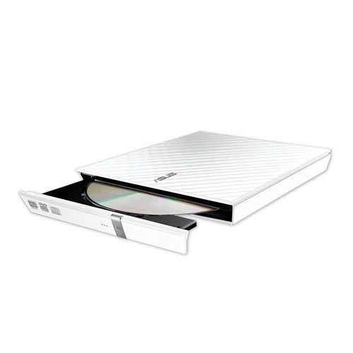 Ārējais optiskais diskdzinis Asus LITE/WHT/G/AS, balta