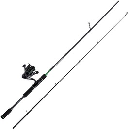 Спиннинг Mitchell Traxx MX3 802ml 1558871, 244 см, 410 г, черный/зеленый