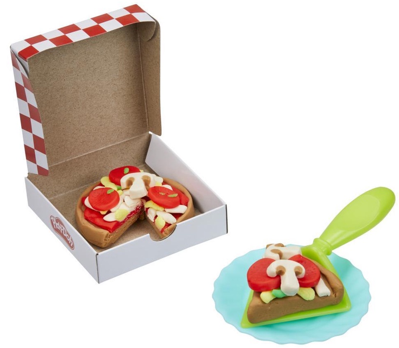 Veidošanas pasta Hasbro Play-Doh Kitchen Creations Playset Pizza F4373, daudzkrāsaina
