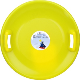 Čiuožynė Restart Snow Disc, geltona, 60 cm x 60 cm, 60 cm