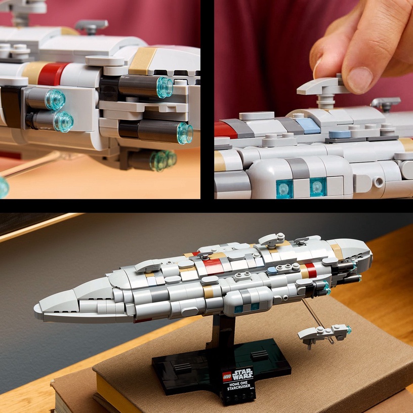 Konstruktor LEGO® Star Wars TM Home One Starcruiser 75405, 559 tk