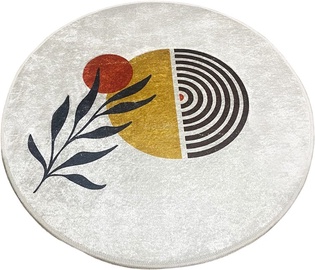 Vannas istabas paklājs Foutastic Le Soleil 510CHL1197, daudzkrāsaina, 100 cm x 100 cm