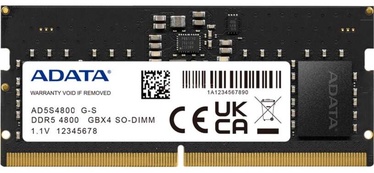 Operatīvā atmiņa (RAM) Adata AD5S480032G-S, DDR5 (SO-DIMM), 32 GB, 4800 MHz