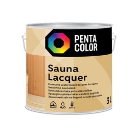 Лак Pentacolor Sauna, 3 л