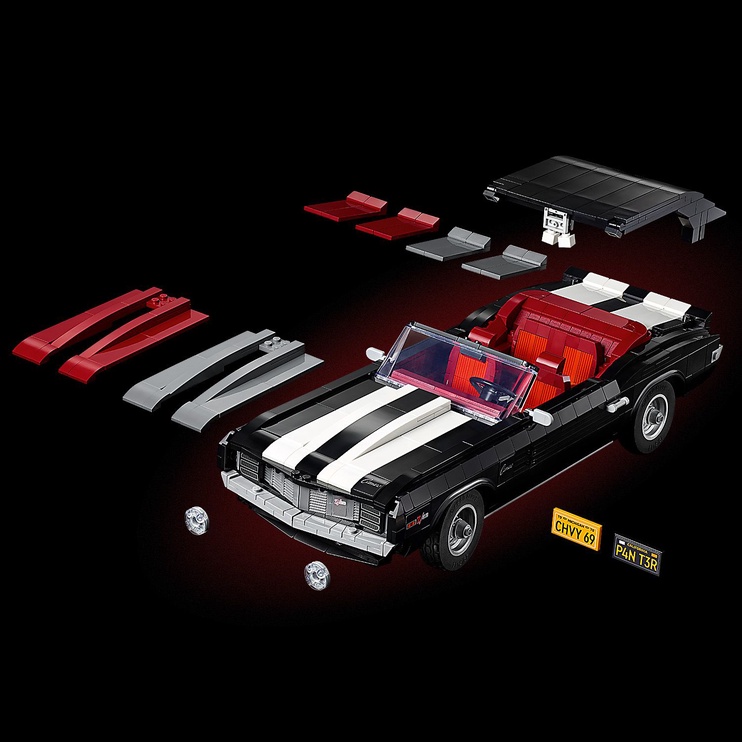 Konstruktors LEGO Icons Chevrolet Camaro Z28 10304