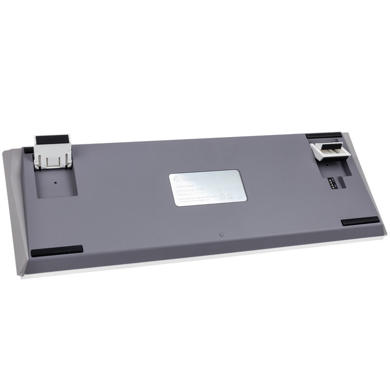 Klaviatuur Ducky One 3 Mini One 3 Mini Cherry MX Silent Red, Inglise (US), valge/hall/helehall