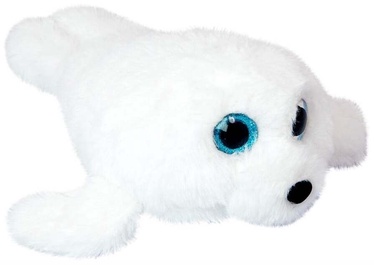 Mīkstā rotaļlieta Wild Planet Baby Seal, balta, 9 cm