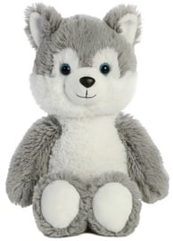 Плюшевая игрушка Aurora Husky, серый, 28 см