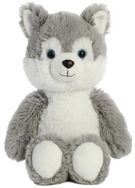 Pehme mänguasi Aurora Husky, hall, 28 cm