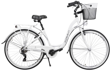 Велосипед городской Azimut Sarema TX-6, 28 ″, белый