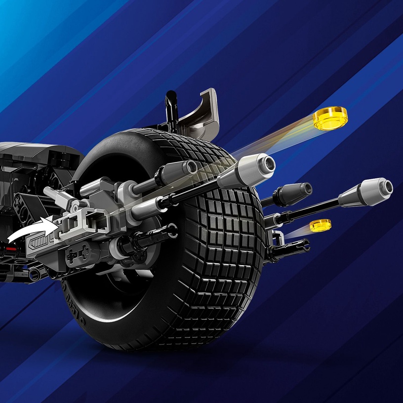 Konstruktor LEGO® DC Batman™: Batman™-i ehitusfiguur ja Bat-Pod Bike 76273