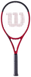 Теннисная ракетка Wilson Clash 100 V2 WR074011U3, черный/красный