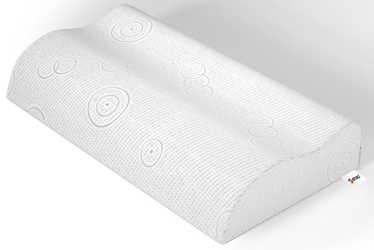 Подушка, белый, 58 см x 34 см