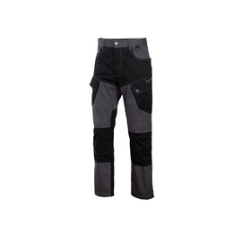Рабочие штаны Sara Workwear Maxflex 05024, черный/серый, хлопок/полиэстер/эластан, M размер
