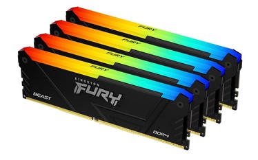 Operatyvioji atmintis (RAM) Kingston Fury Beast, DDR4, 128 GB, 3600 MHz