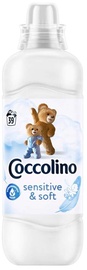 Смягчитель для белья Coccolino Sensitive & Soft, жидкий, 0.975 л