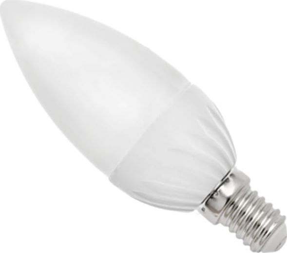 Лампочка Spectrum LED, C11, белый, E14, 6 Вт, 540 лм