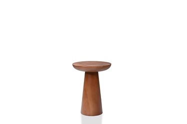 Taburete Kalune Design Mushroom, valriekstu, 30 cm x 30 cm x 40 cm