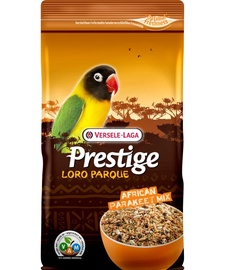 Корм для птиц Versele-Laga Prestige Loro Parque African Parakeet Mix, для средних попугаев, 1 кг