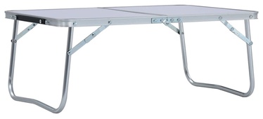 Kempinga galds VLX Folding Camping Table, brūna, 120 x 60 x 55 - 70 cm