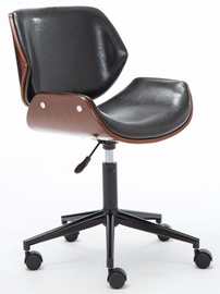Biroja krēsls Top E Shop Tony, 54 x 52 x 91 - 112 cm, brūna/melna
