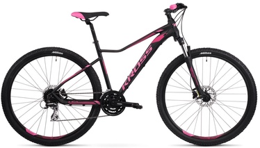Велосипед горный Kross Lea 6.0, 29 ″, 19" рама, черный/розовый