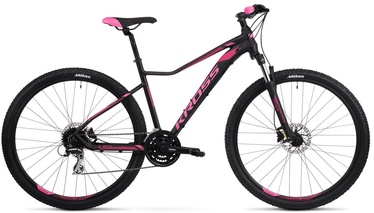 Velosipēds kalnu Kross Lea 6.0, 29 ", 19" rāmis, melna/rozā