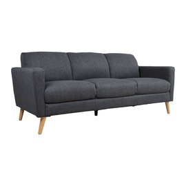 Dīvāns Home4you Kaili, tumši pelēka, 83 x 200 cm x 84 cm