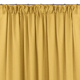 Nakts aizkari Homede Carmena 5905364627069, sinepju, 140 cm x 225 cm