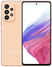 Мобильный телефон Samsung Galaxy A53 5G, 6GB/128GB, oранжевый (товар с дефектом/недостатком)