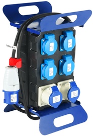Pikendusjuhe Electraline, 6 kohad, 2 m