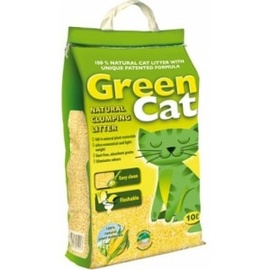 Наполнители для котов из древесных опилок (комкующийся) Plaček Green Cat 63597, 12 л