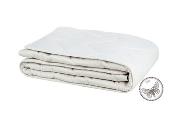 Пуховое одеяло Comco Silk, 200 см x 140 см, белый