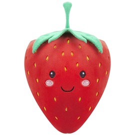 Mīkstā rotaļlieta PMS Softings Strawberry Food, sarkana, 16 cm