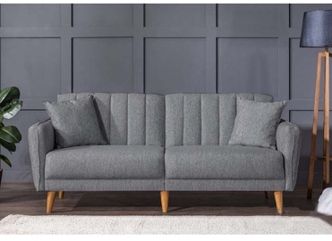 Dīvāns Hanah Home Aqua Set, gaiši pelēka, 82 x 210 cm x 85 cm