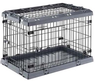 Клетка для собаки Ferplast Superior 75, 77 x 51 x 55 см, пластик/металл