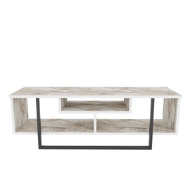 TV-laud Kalune Design Asal 120, pruun/valge/must, 35.2 cm x 120 cm x 40.2 cm